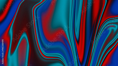 multi-colored fluidity liquid background and abstract noise grains