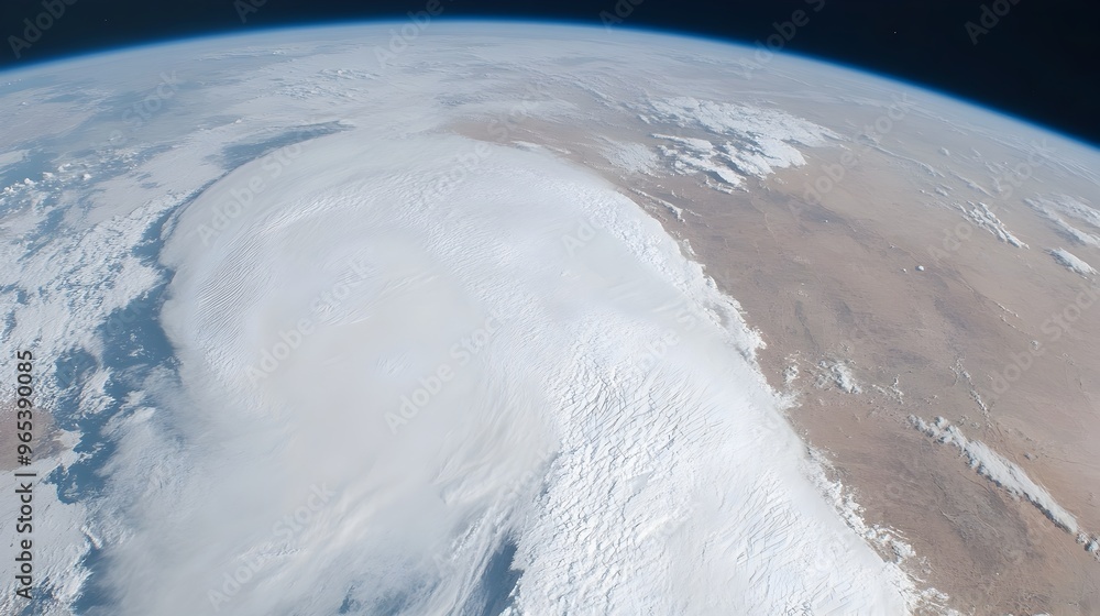 Time Lapse Satellite Image Sequence Capturing Cold Front Movement Across Continent Time Lapse Satellite Image Sequence Capturing Cold Front Movement Across Continent