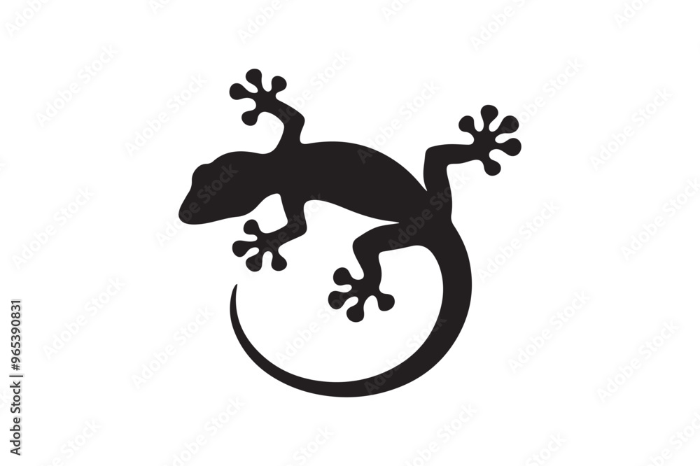 Gecko silhouette vector illustration, Gecko silhouette vector, Gecko silhouette PNG Gecko silhouette vector illustration, Gecko silhouette vector, Gecko silhouette PNG