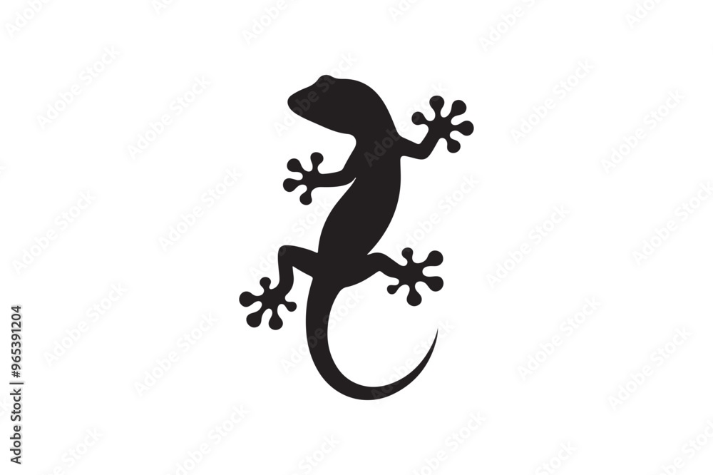 Gecko silhouette vector illustration, Gecko silhouette vector, Gecko silhouette PNG Gecko silhouette vector illustration, Gecko silhouette vector, Gecko silhouette PNG