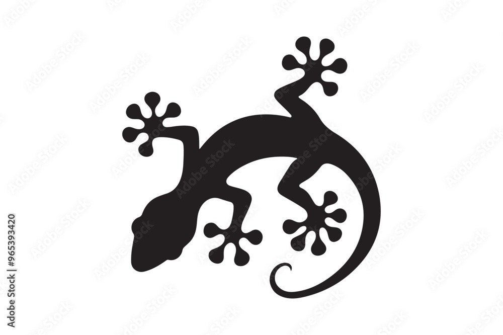 Gecko silhouette vector illustration, Gecko silhouette vector, Gecko silhouette PNG Gecko silhouette vector illustration, Gecko silhouette vector, Gecko silhouette PNG