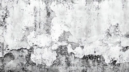 Wallpaper Mural Textured gray wall with peeling paint and weathered surface, ideal for backgrounds in design projects or architectural themes. Torontodigital.ca