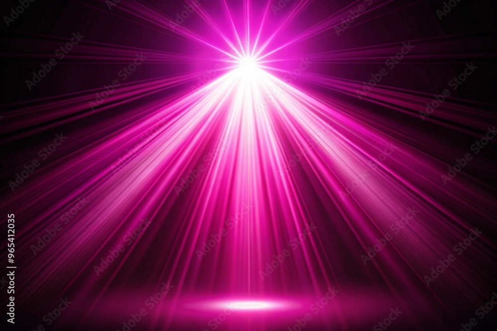 Obraz premium Dynamic Spotlight Effects with Radiant Glows and Soft Beams on Dark Backgrounds