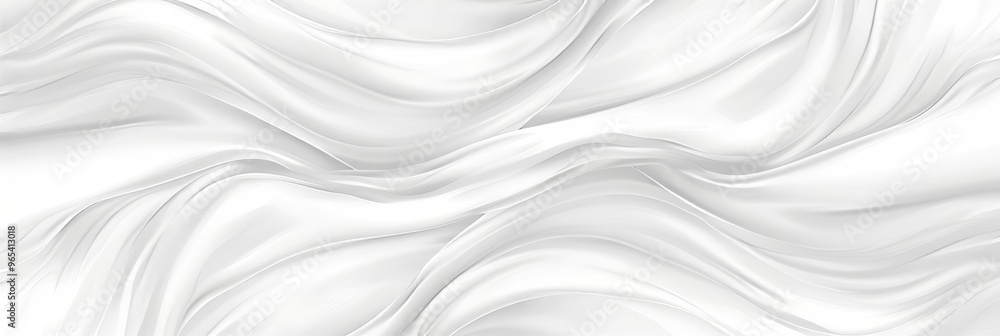 Abstract White Satin Background, Smooth And Flowing Texture Ideal for Elegant Designs Abstract White Satin Background, Smooth And Flowing Texture Ideal for Elegant Designs