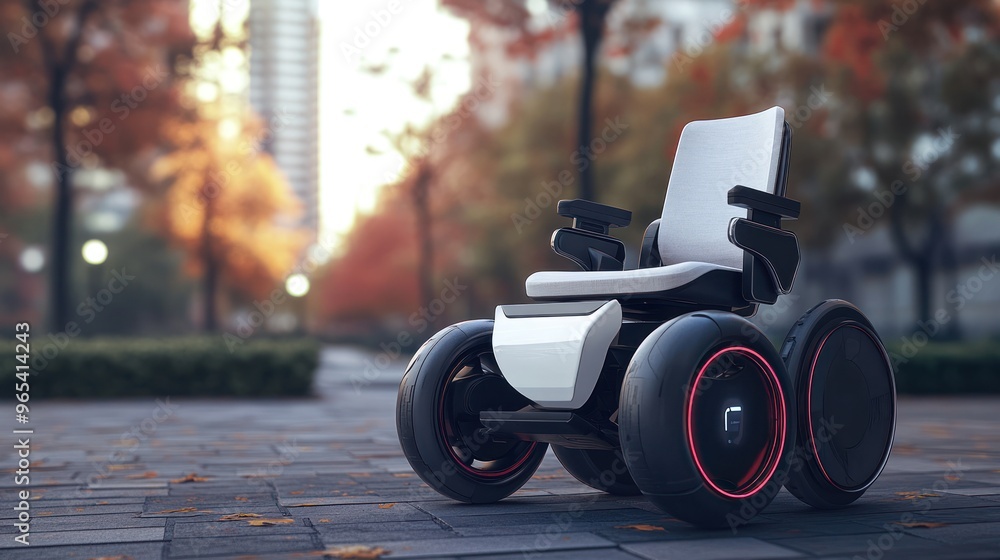 Innovative assistive devices for mobility, electric wheelchair with AI ...
