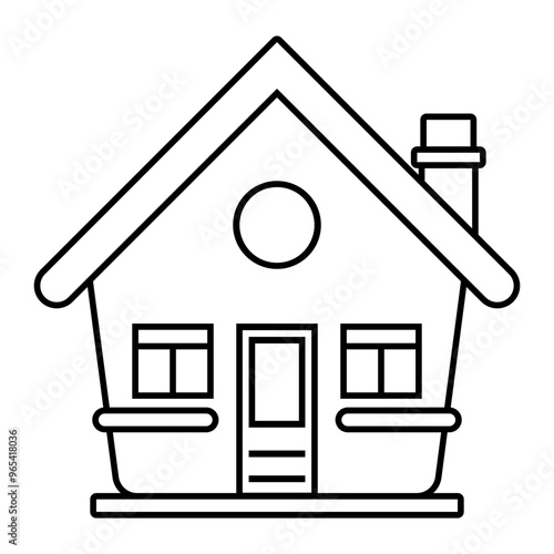 Cute House Icon