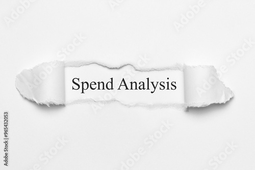 Spend Analysis	
 photo