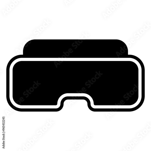 virtual game solid black