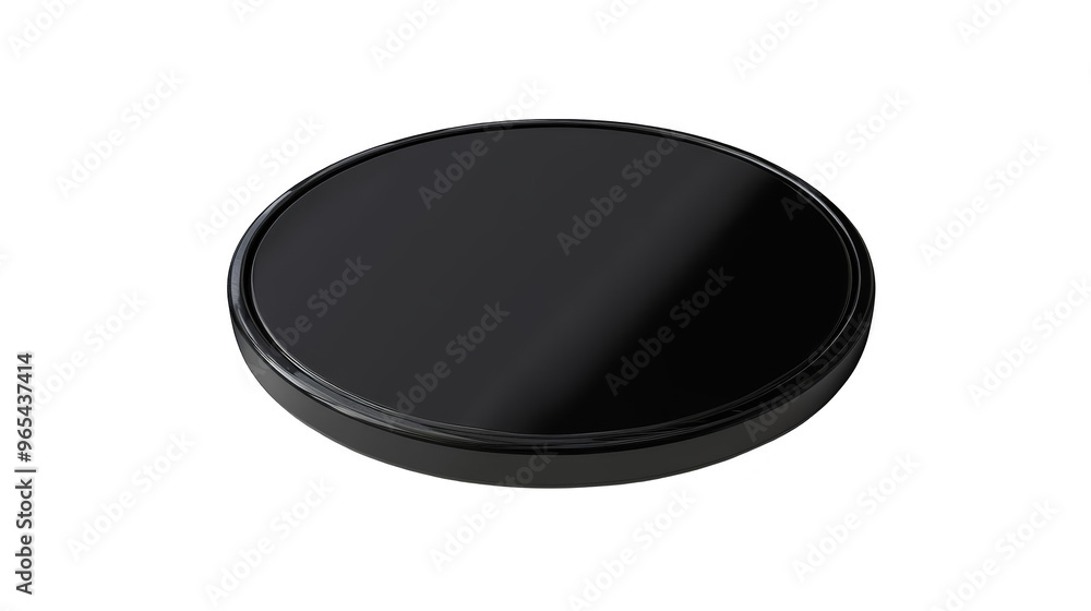 Abstract Black Circle on Checkered Background Abstract Black Circle on Checkered Background