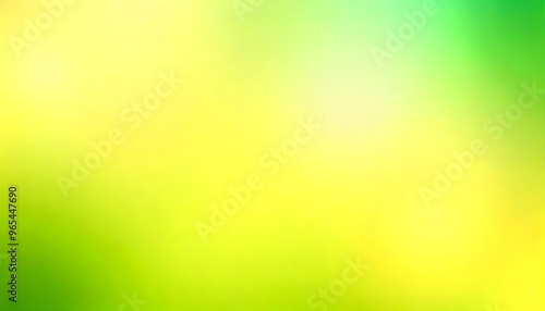 Soft green and yellow gradient blur background