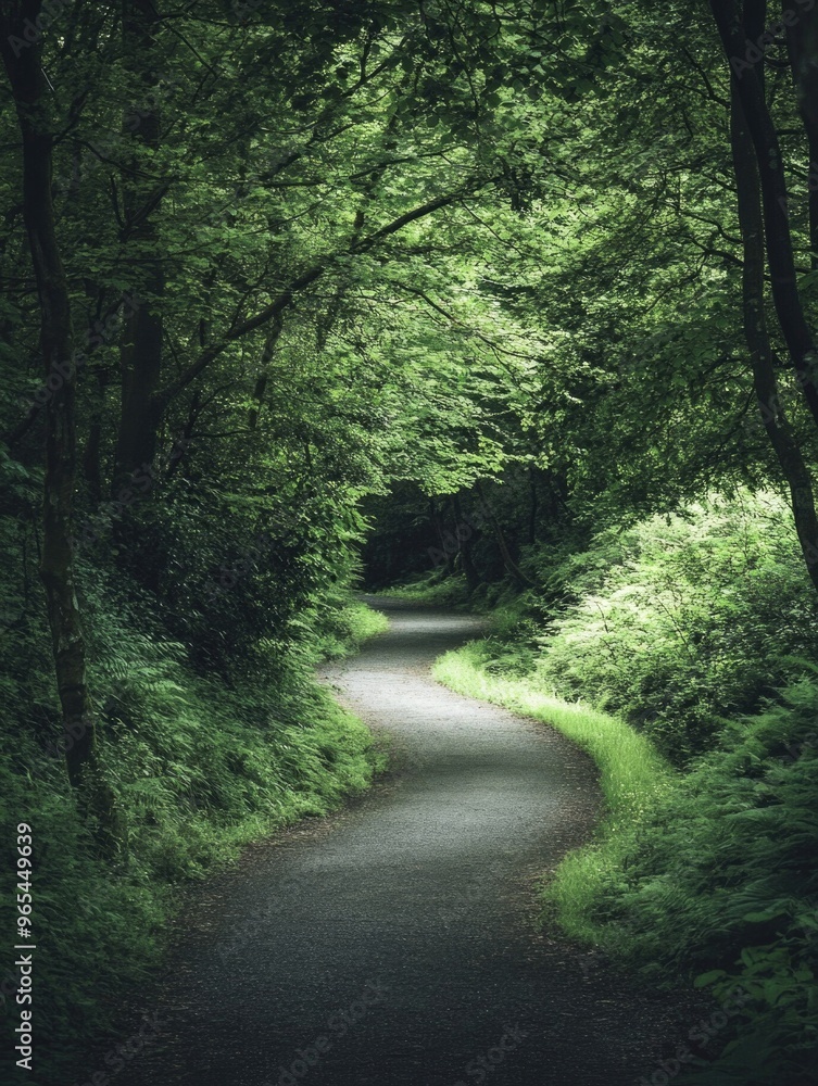 Fototapeta premium Serene Forest Path