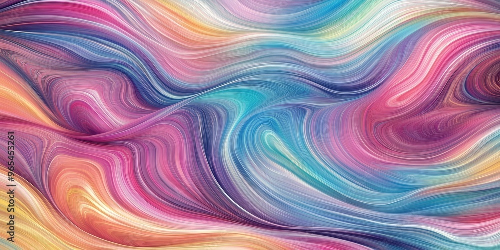 Abstract colorful wavy background. Abstract colorful wavy background.