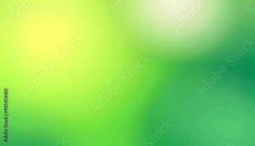 Soft green and yellow gradient blur background