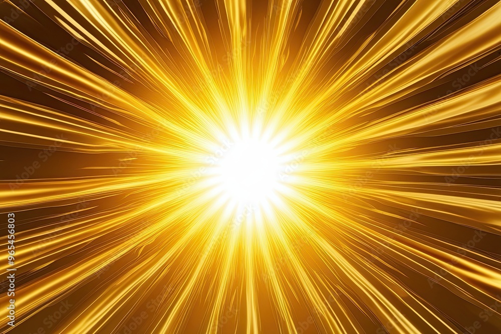 Obraz premium Vibrant Golden Glow Background with Warm Sunshine and Rich Colors