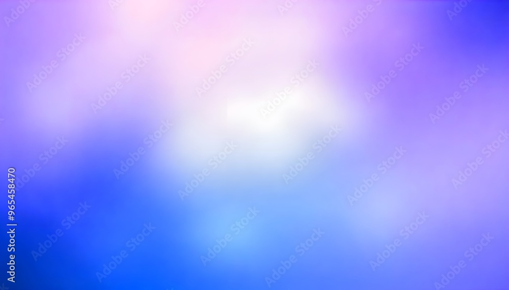 Fototapeta premium Soft blue and purple gradient blur background