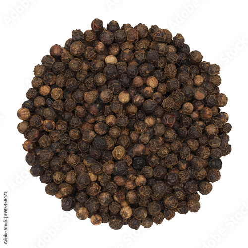 Wallpaper Mural Black whole round pepper. Spice for cooking Torontodigital.ca