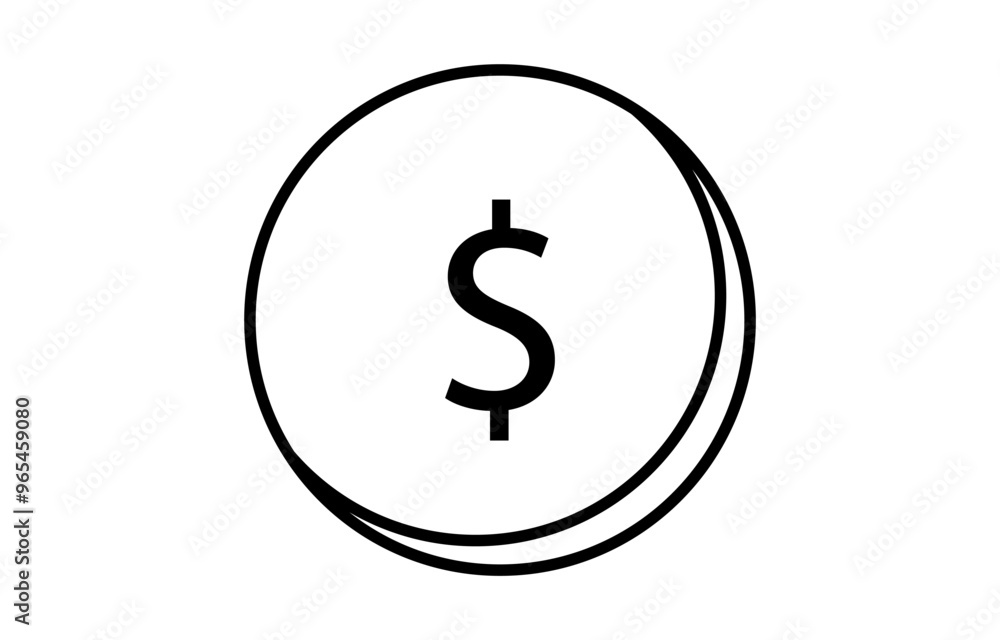 dollar coin set, Stacked golden coins illustration, dollar drawn with one continuous line. Vector , Continuous line drawing of Coins stack with tree growing. vector design line art dollar coin set, Stacked golden coins illustration, dollar drawn with one continuous line. Vector , Continuous line drawing of Coins stack with tree growing. vector design line art