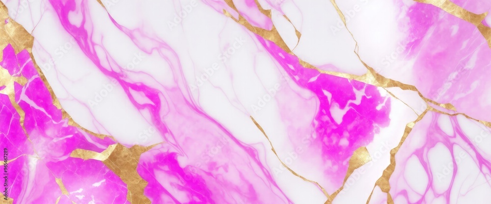Pink and Purple Marble Texture with Cracked Gold Veins Background Pink and Purple Marble Texture with Cracked Gold Veins Background