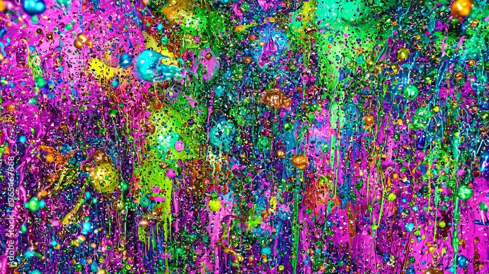 Abstract Colorful Splashes Abstract Colorful Splashes