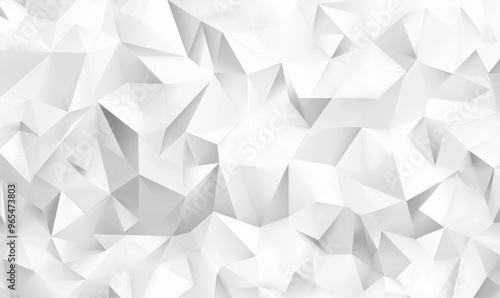 Vector abstract background with gray triangles 