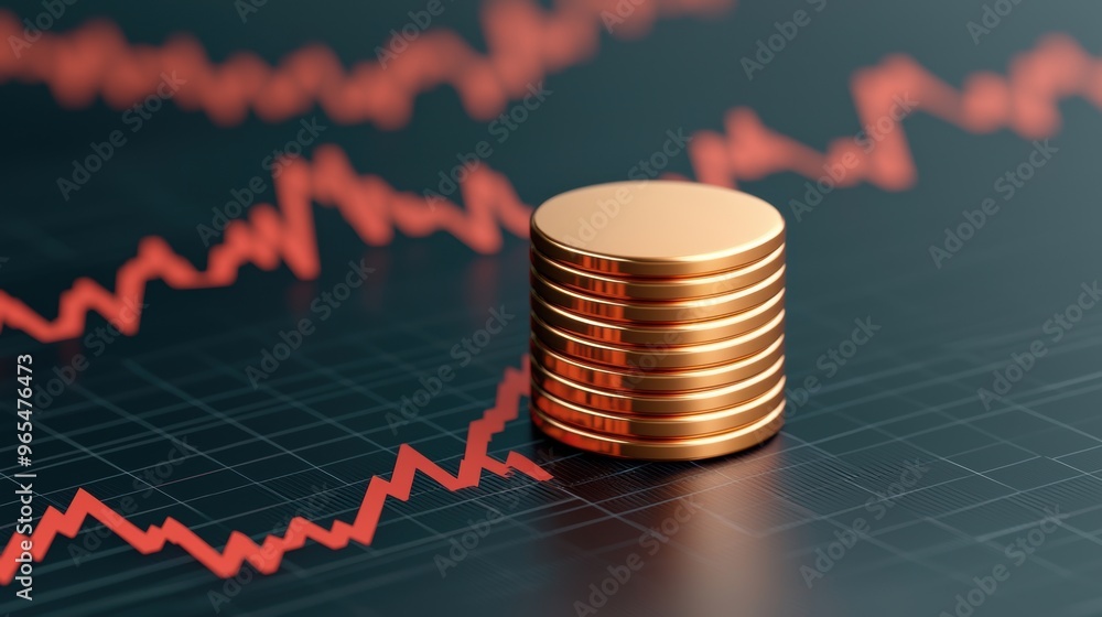 Futuristic Oil Market Volatility Analysis - Advanced Holographic Graphs and Digital Financial Interface in Futuristic Oil Market Volatility Analysis - Advanced Holographic Graphs and Digital Financial Interface in