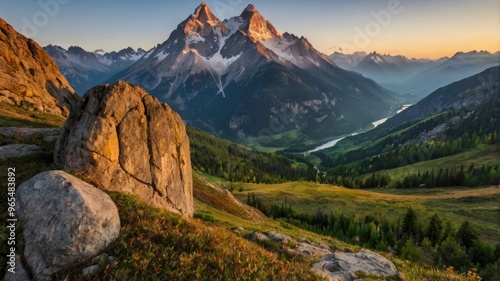 World Photography Day Camera and Nature’s Majestic Mountains