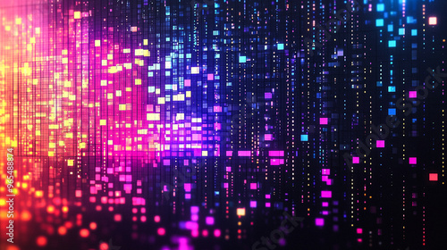 Wallpaper Mural abstract background with squares, abstract colorful background Torontodigital.ca