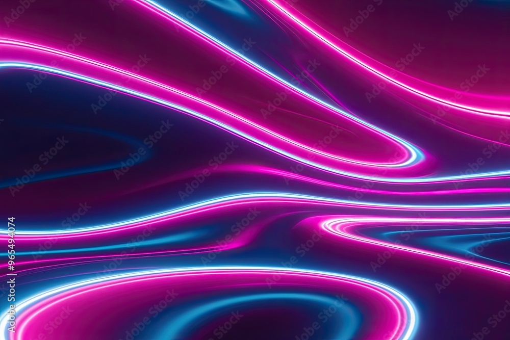 Vibrant Neon Ripple Design with Fluid Dynamics and Shimmering Abstract Shapes Vibrant Neon Ripple Design with Fluid Dynamics and Shimmering Abstract Shapes