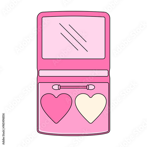 Makeup Palette Illustration