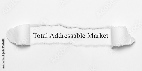 Total Addressable Market photo