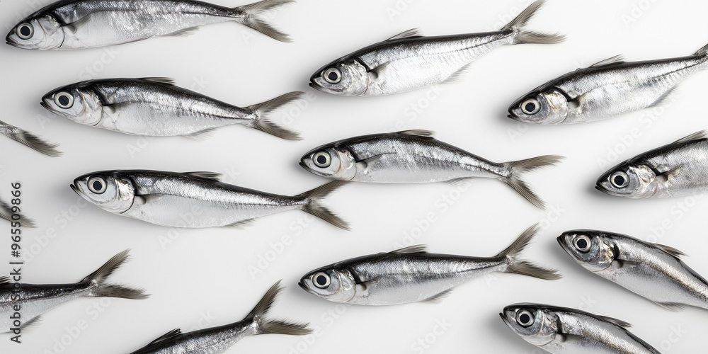 fresh fish isolated on white background pattern fresh fish isolated on white background pattern