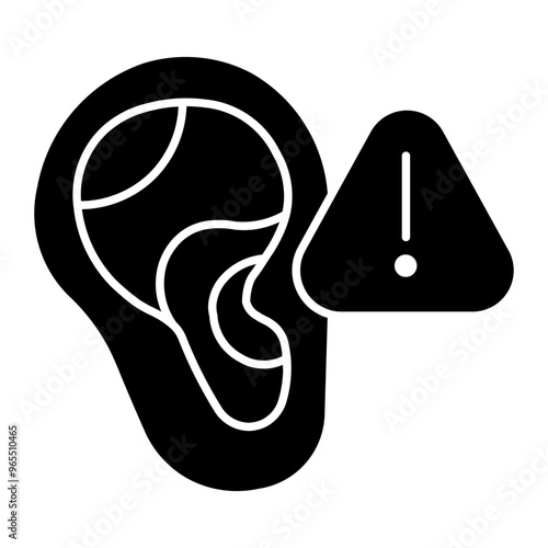 hearing Solid icon