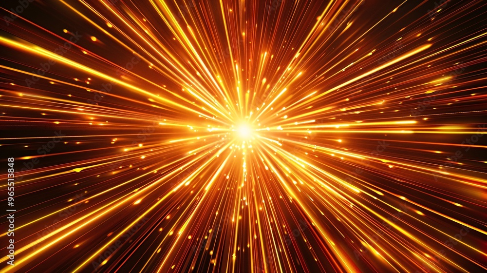 A vibrant explosion of light and energy radiating outward in a dynamic pattern. A vibrant explosion of light and energy radiating outward in a dynamic pattern.