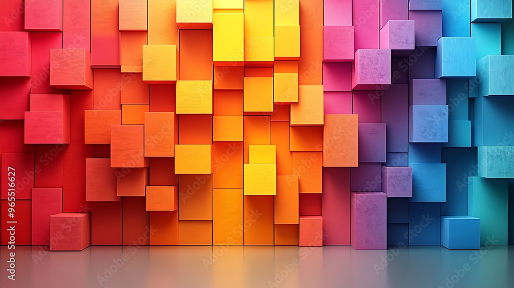 A colorful 3D papercraft heatmap, grid of paper squares with different heights and textures, popping out to reflect intensity, glowing ambient light, minimalist clean background, sharp paper details. A colorful 3D papercraft heatmap, grid of paper squares with different heights and textures, popping out to reflect intensity, glowing ambient light, minimalist clean background, sharp paper details.