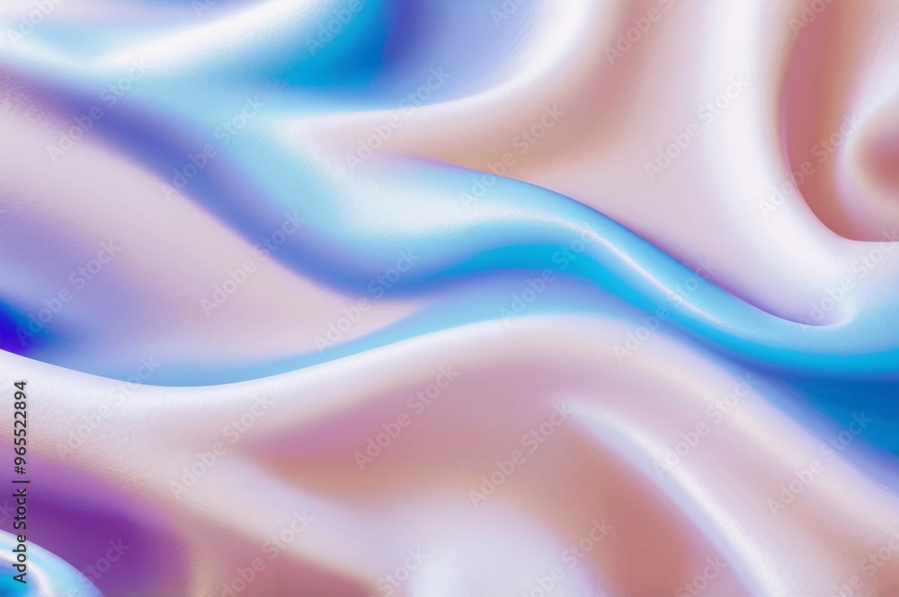 Obraz premium Soft Gradient holographic design texture 