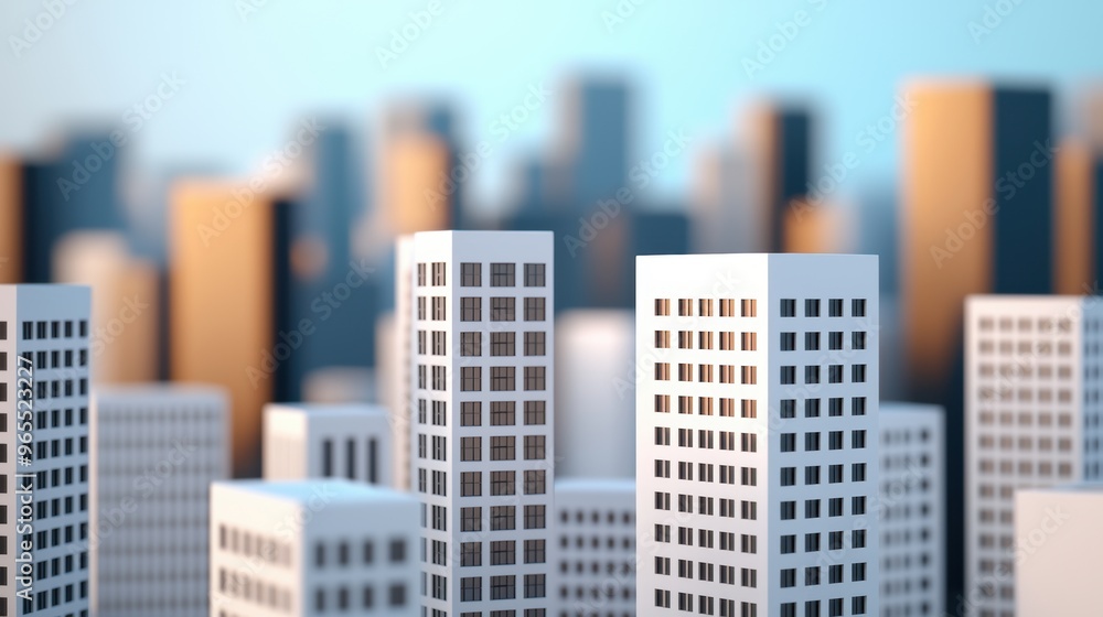 Fototapeta premium Resilient Urban Infrastructure: Structural Integrity in Seismic Activity with Copy Space, Selective Focus in