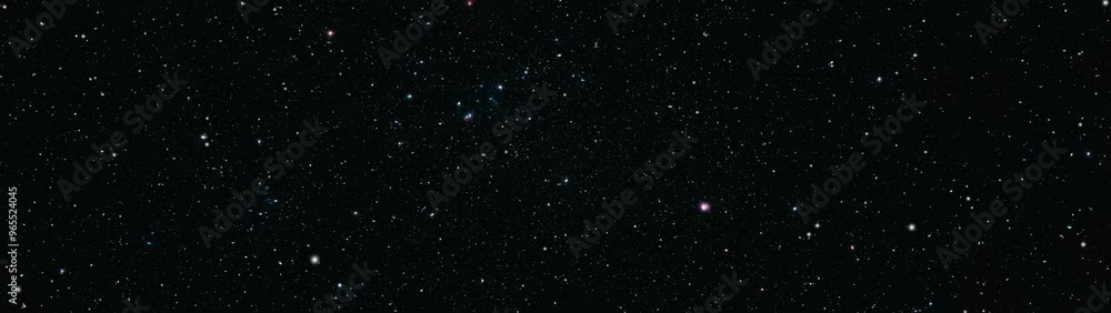 Space stars universe abstract  panoramic animation