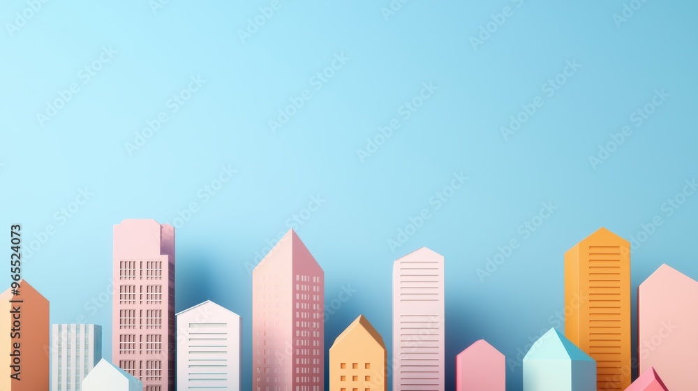 Resilient Seismic-Resistant Building Framework in Urban Cityscape - with Copy Space and Selective Focus in Resilient Seismic-Resistant Building Framework in Urban Cityscape - with Copy Space and Selective Focus in