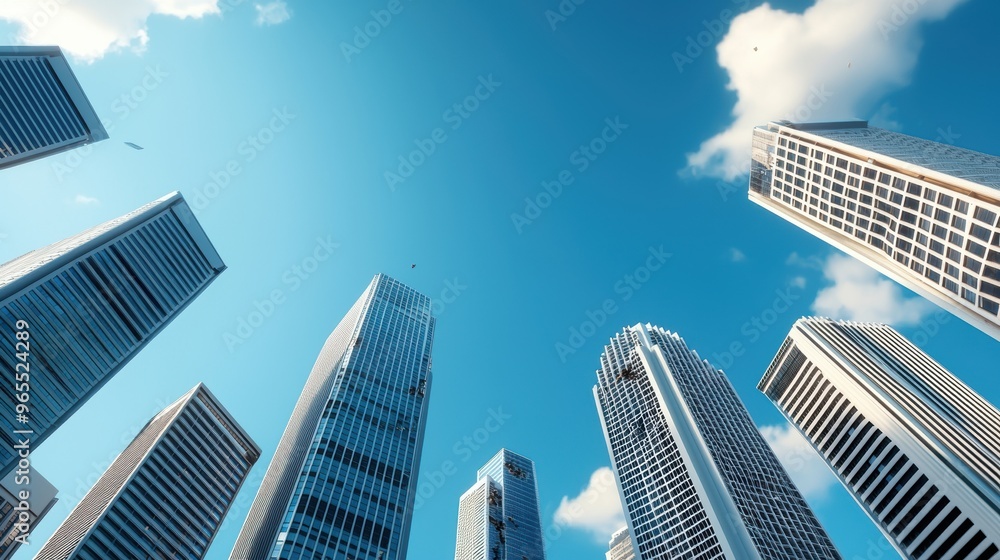 Earthquake Impact on City Skyscrapers Stress Test with Copy Space, Selective Focus, and Quality Earthquake Impact on City Skyscrapers Stress Test with Copy Space, Selective Focus, and Quality