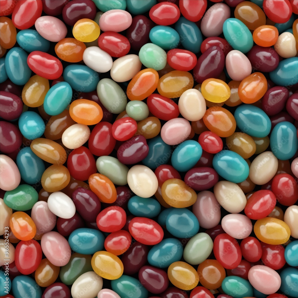 Jelly bean texture background Jelly bean texture background
