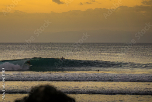 sunset barrell bali