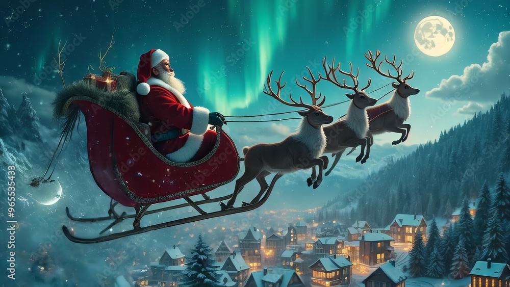 Santa's Aerial Trek: Presents in Transit Santa's Aerial Trek: Presents in Transit