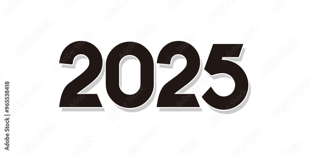 2025 design element logo vector with modern concept idea 2025 design element logo vector with modern concept idea