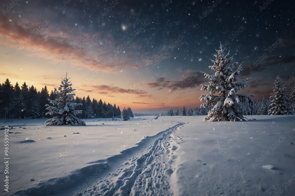 winter space of snow winter space of snow