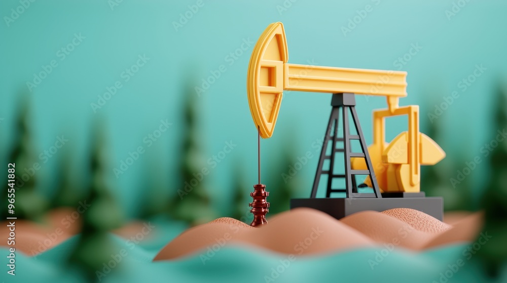 Strategic Oil Industry Forecast Analysis in with Copy Space and Selective Focus on Background Strategic Oil Industry Forecast Analysis in with Copy Space and Selective Focus on Background