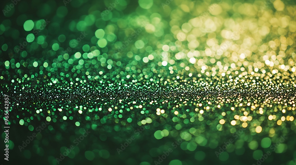 Sparkling Green Glitter Texture Background with Subtle Gradient, Providing Ample Space for Text, Perfect for Seasonal Invitations or Backdrop Art Sparkling Green Glitter Texture Background with Subtle Gradient, Providing Ample Space for Text, Perfect for Seasonal Invitations or Backdrop Art