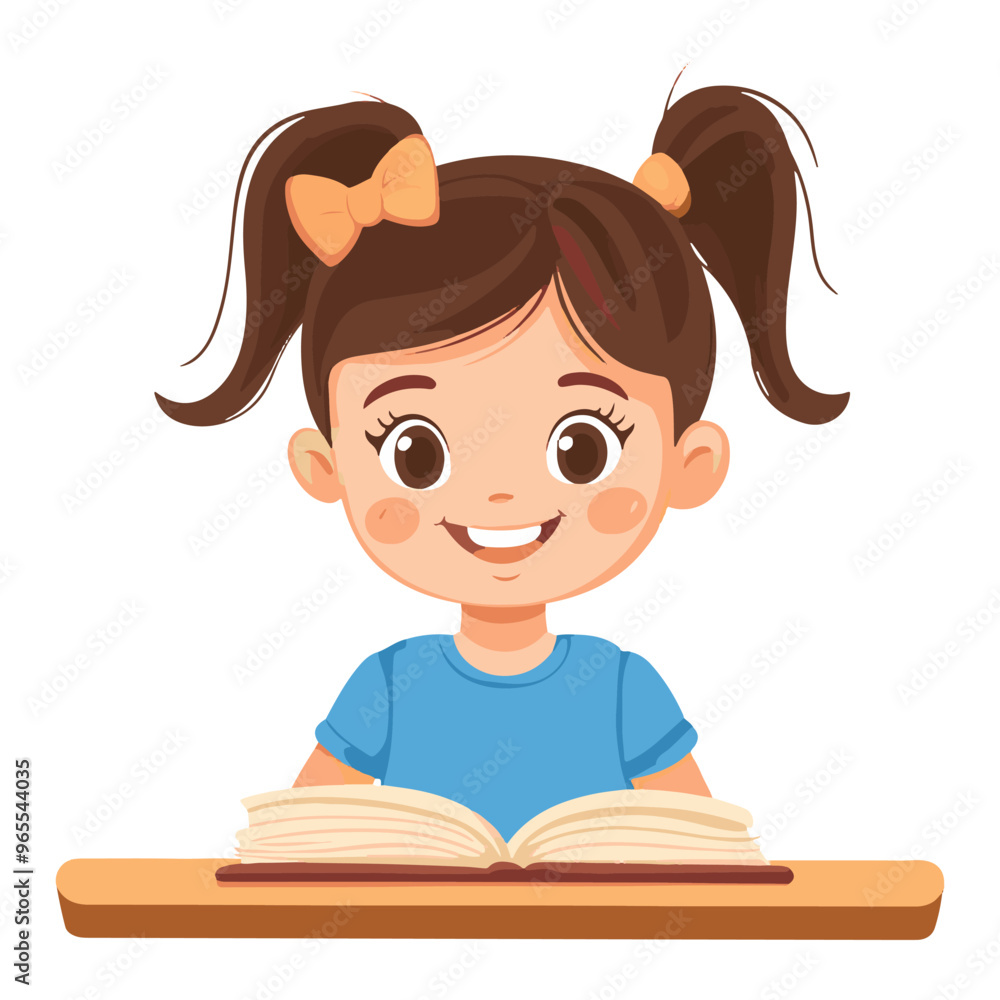 Cute cartoon vector illustration on white background. Cute cartoon vector illustration on white background.