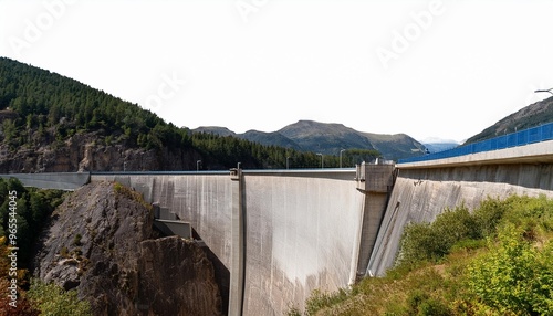 Wallpaper Mural Isolated PNG of a hydroelectric dam Torontodigital.ca