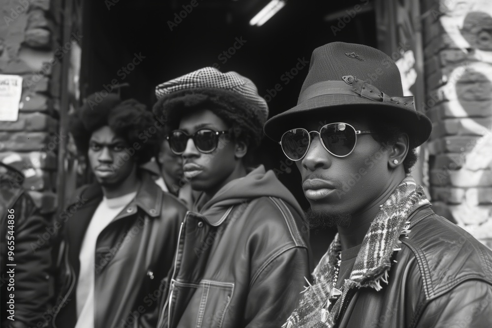 Obraz premium the history of hip hop culture in images