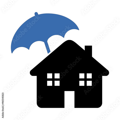 Home insurance icon.